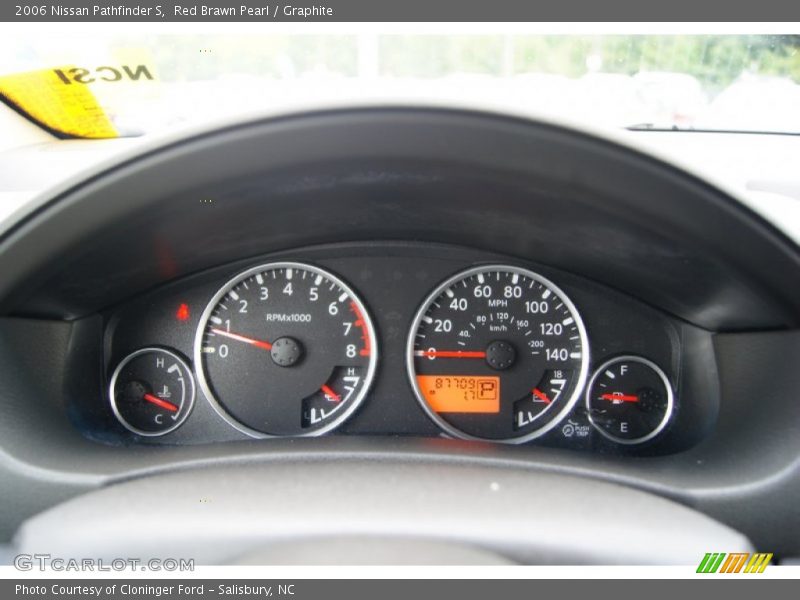 Red Brawn Pearl / Graphite 2006 Nissan Pathfinder S