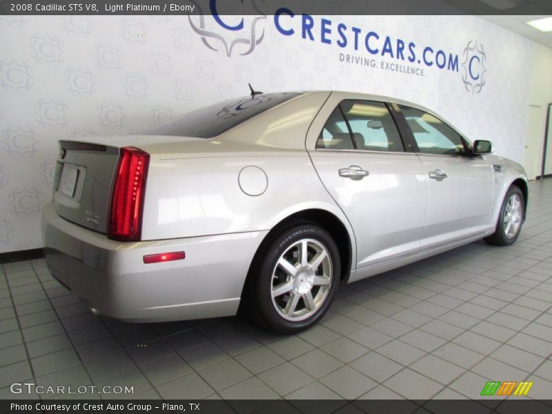 Light Platinum / Ebony 2008 Cadillac STS V8