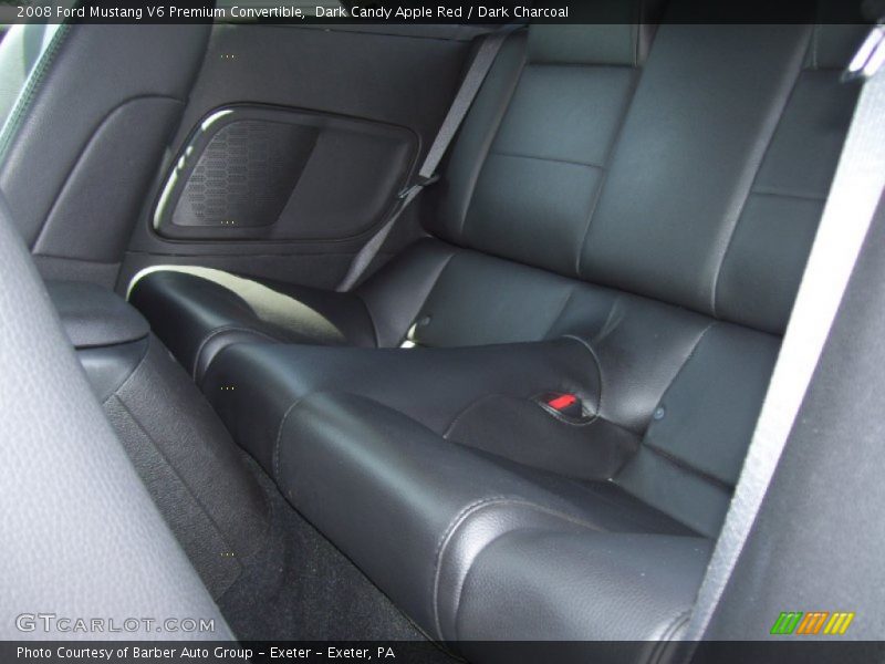 Dark Candy Apple Red / Dark Charcoal 2008 Ford Mustang V6 Premium Convertible