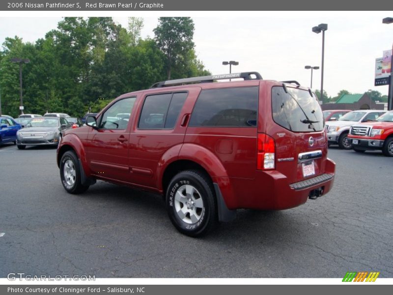 Red Brawn Pearl / Graphite 2006 Nissan Pathfinder S