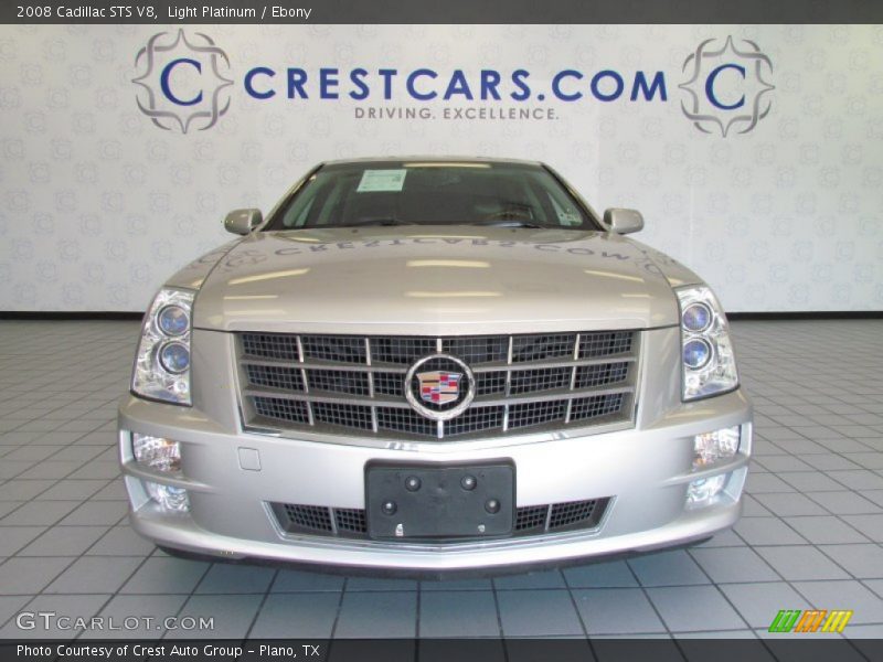 Light Platinum / Ebony 2008 Cadillac STS V8