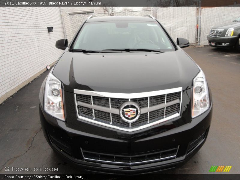 Black Raven / Ebony/Titanium 2011 Cadillac SRX FWD
