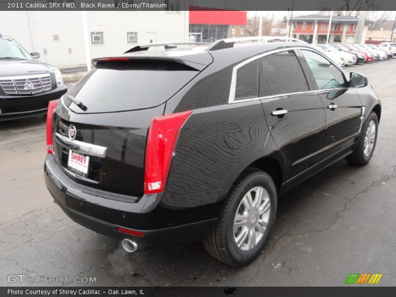 Black Raven / Ebony/Titanium 2011 Cadillac SRX FWD