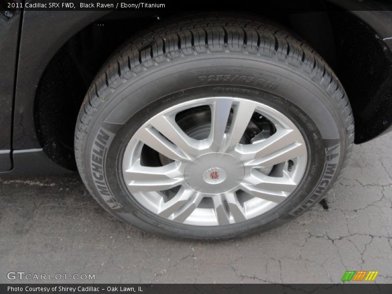 Black Raven / Ebony/Titanium 2011 Cadillac SRX FWD