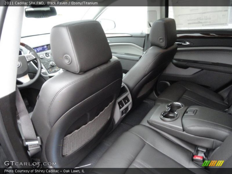 Black Raven / Ebony/Titanium 2011 Cadillac SRX FWD