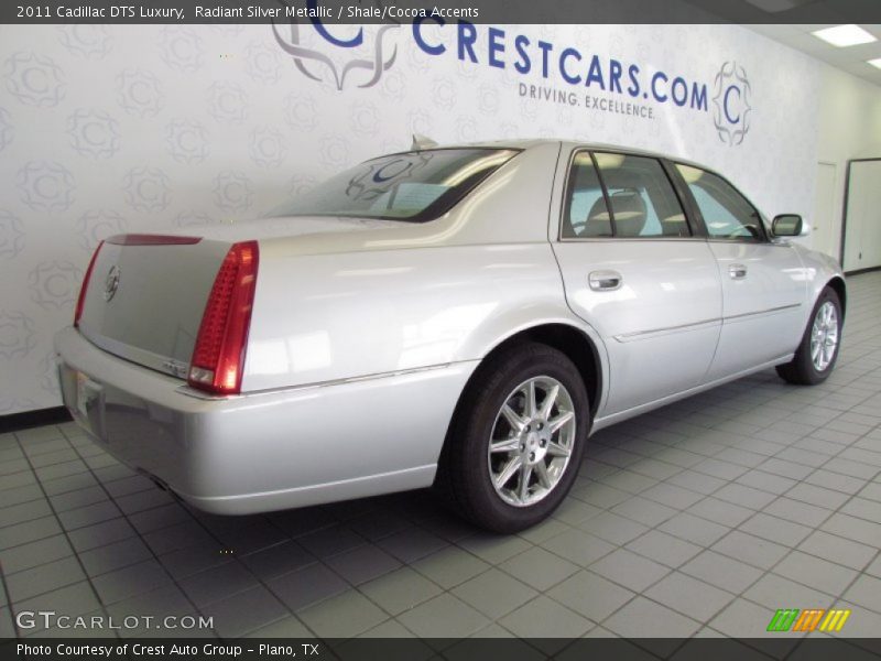 Radiant Silver Metallic / Shale/Cocoa Accents 2011 Cadillac DTS Luxury