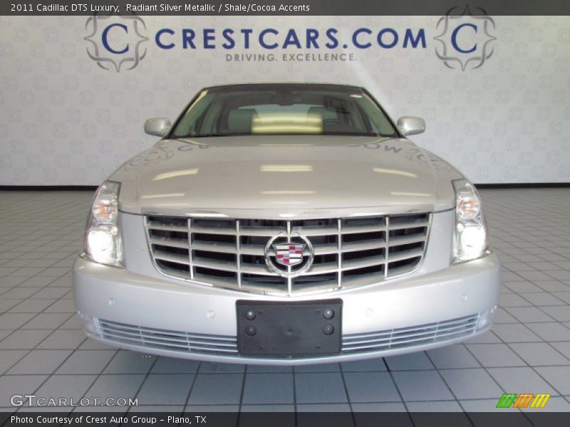 Radiant Silver Metallic / Shale/Cocoa Accents 2011 Cadillac DTS Luxury