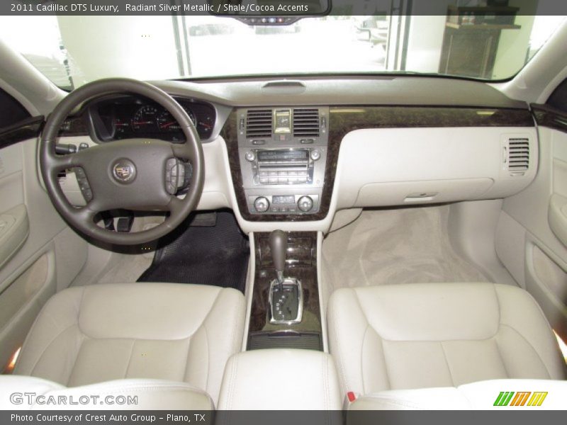 Radiant Silver Metallic / Shale/Cocoa Accents 2011 Cadillac DTS Luxury