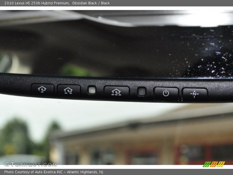 Obsidian Black / Black 2010 Lexus HS 250h Hybrid Premium
