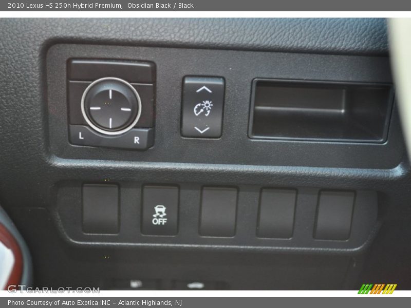 Obsidian Black / Black 2010 Lexus HS 250h Hybrid Premium