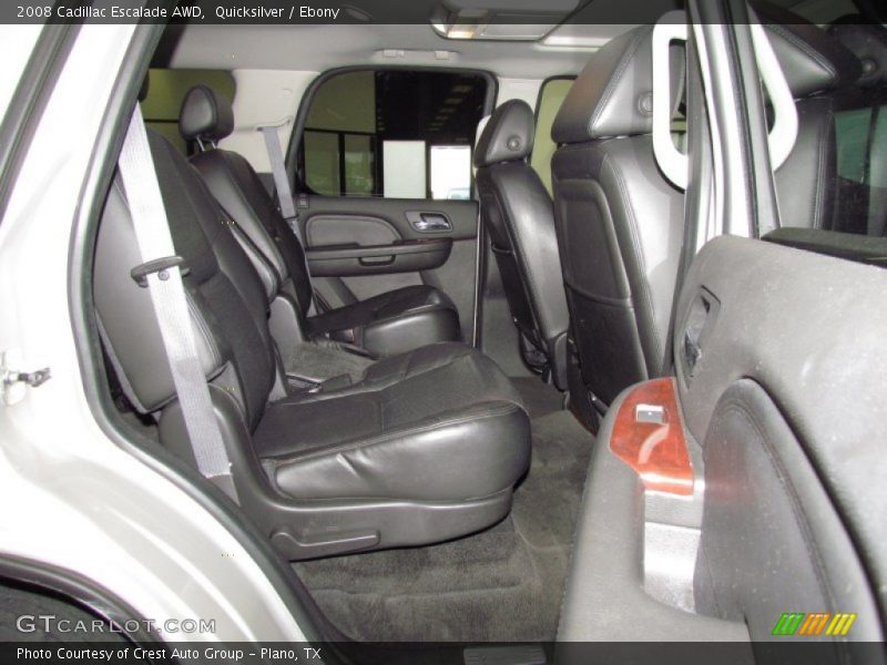 Quicksilver / Ebony 2008 Cadillac Escalade AWD