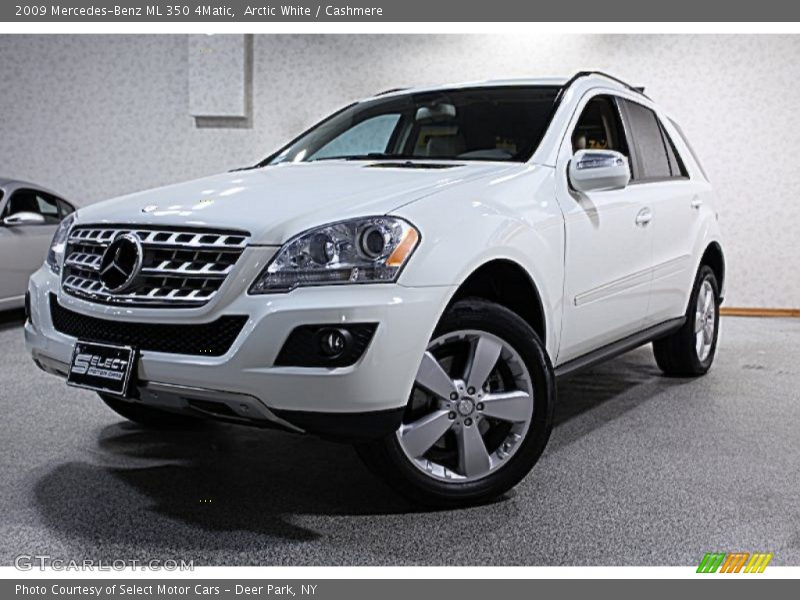 Arctic White / Cashmere 2009 Mercedes-Benz ML 350 4Matic