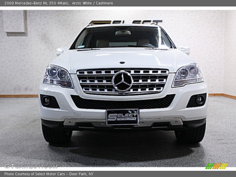 Arctic White / Cashmere 2009 Mercedes-Benz ML 350 4Matic