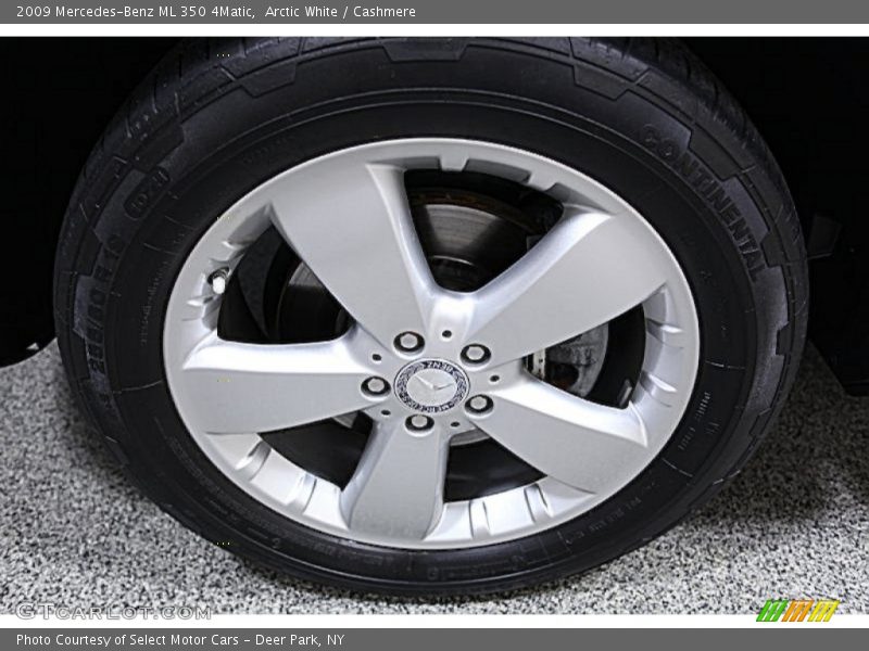 Arctic White / Cashmere 2009 Mercedes-Benz ML 350 4Matic
