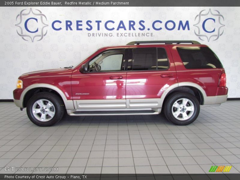 Redfire Metallic / Medium Parchment 2005 Ford Explorer Eddie Bauer