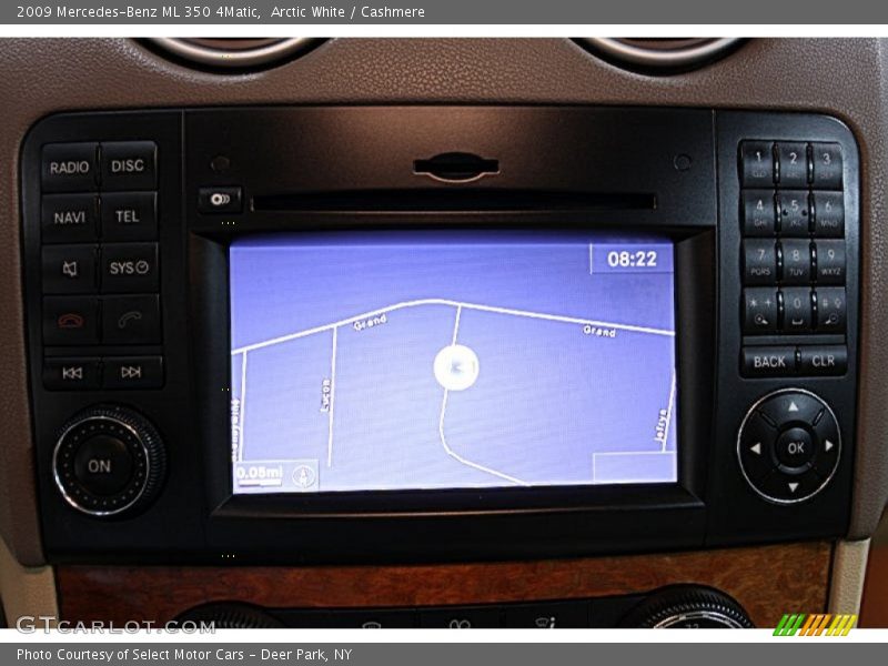 Arctic White / Cashmere 2009 Mercedes-Benz ML 350 4Matic
