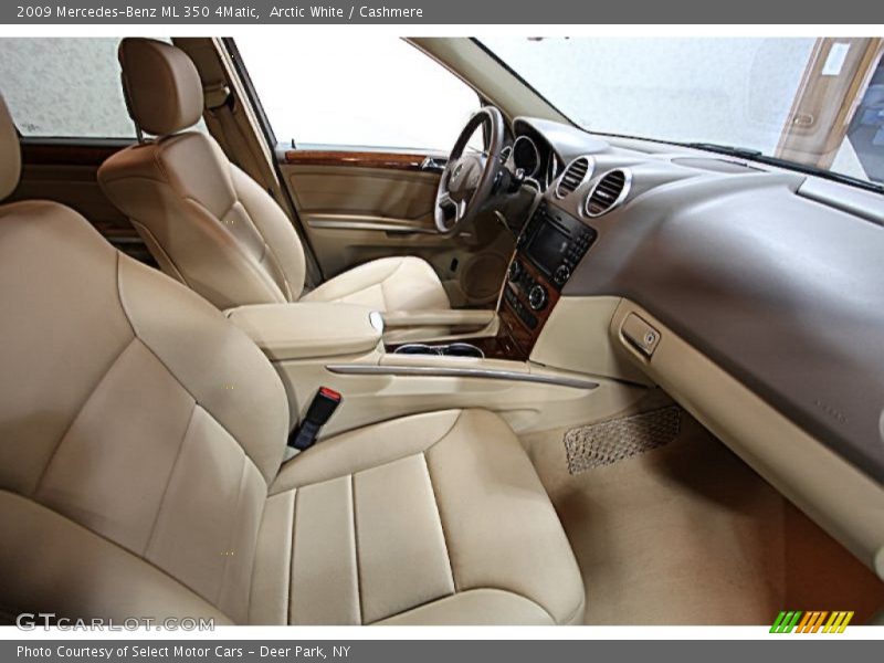 Arctic White / Cashmere 2009 Mercedes-Benz ML 350 4Matic
