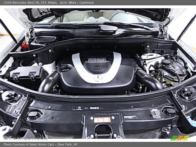 Arctic White / Cashmere 2009 Mercedes-Benz ML 350 4Matic