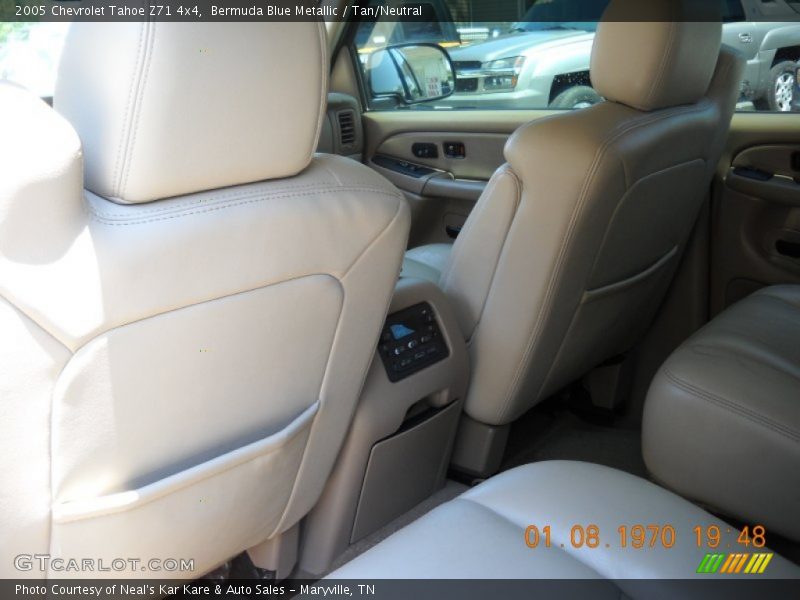 Bermuda Blue Metallic / Tan/Neutral 2005 Chevrolet Tahoe Z71 4x4