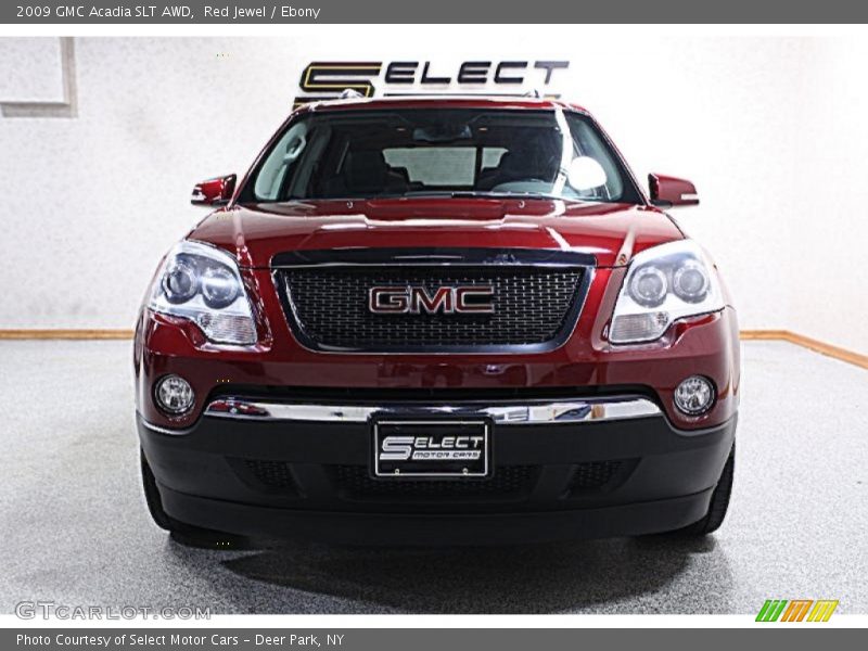 Red Jewel / Ebony 2009 GMC Acadia SLT AWD