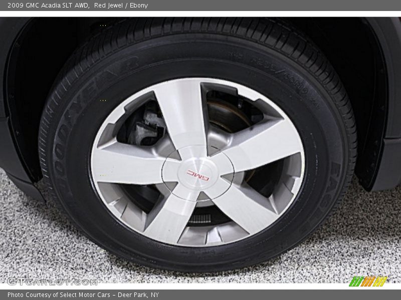 Red Jewel / Ebony 2009 GMC Acadia SLT AWD