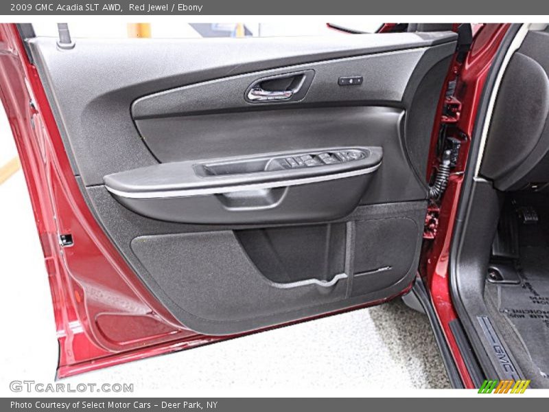 Red Jewel / Ebony 2009 GMC Acadia SLT AWD