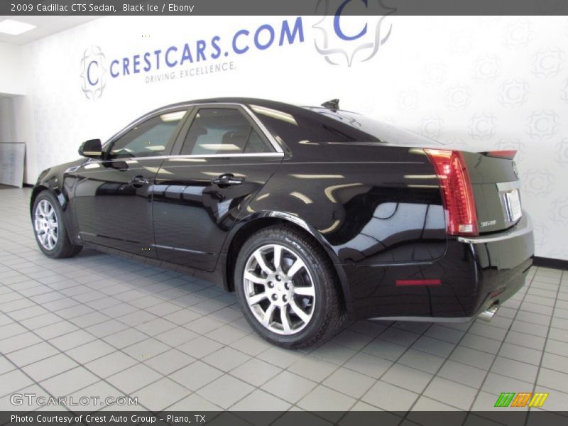 Black Ice / Ebony 2009 Cadillac CTS Sedan