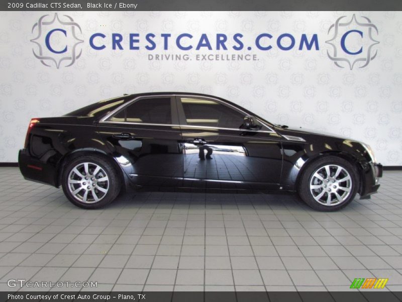 Black Ice / Ebony 2009 Cadillac CTS Sedan