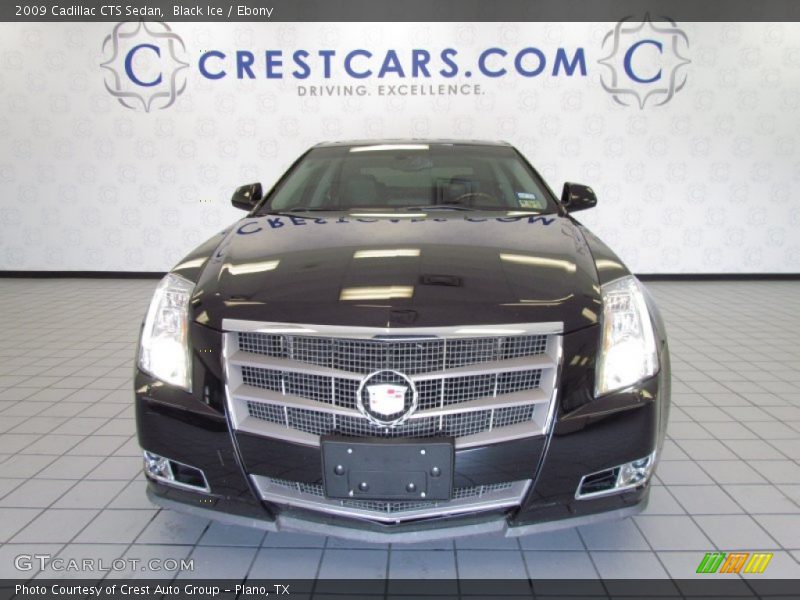 Black Ice / Ebony 2009 Cadillac CTS Sedan