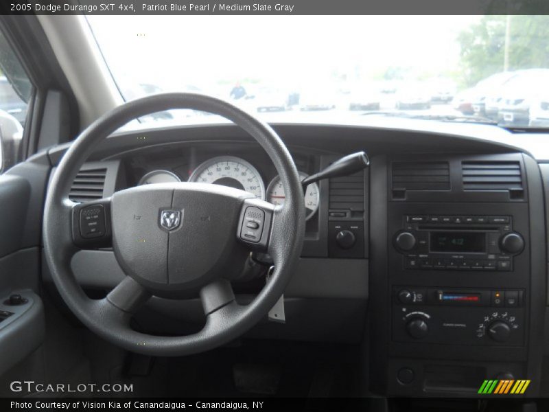 Patriot Blue Pearl / Medium Slate Gray 2005 Dodge Durango SXT 4x4