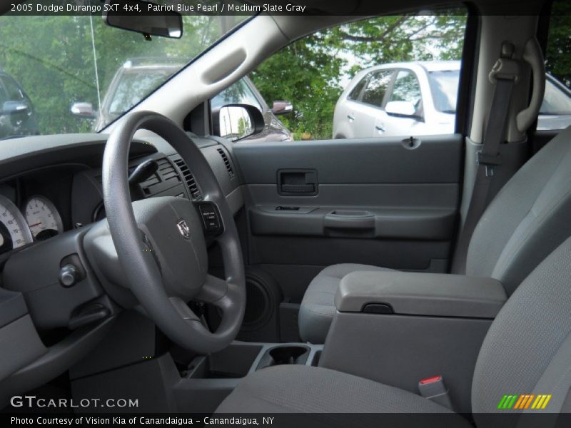 Patriot Blue Pearl / Medium Slate Gray 2005 Dodge Durango SXT 4x4