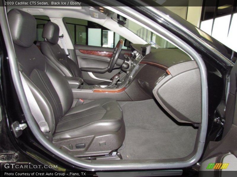 Black Ice / Ebony 2009 Cadillac CTS Sedan
