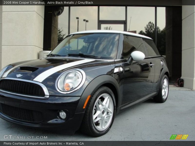 Astro Black Metallic / Grey/Black 2008 Mini Cooper S Hardtop