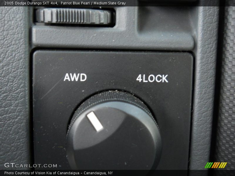 Patriot Blue Pearl / Medium Slate Gray 2005 Dodge Durango SXT 4x4