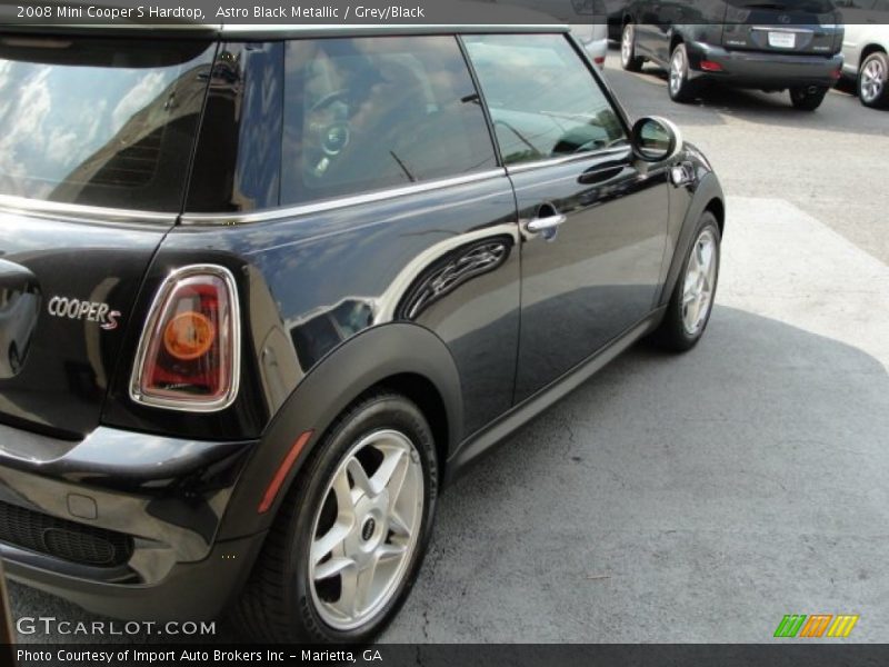 Astro Black Metallic / Grey/Black 2008 Mini Cooper S Hardtop