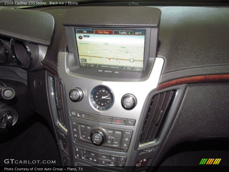 Black Ice / Ebony 2009 Cadillac CTS Sedan