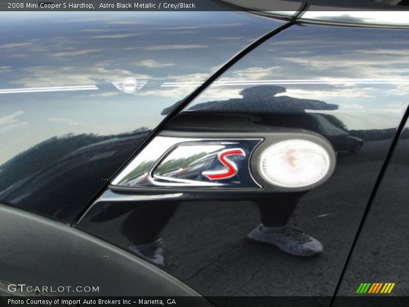 Astro Black Metallic / Grey/Black 2008 Mini Cooper S Hardtop