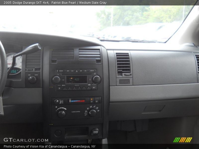 Patriot Blue Pearl / Medium Slate Gray 2005 Dodge Durango SXT 4x4