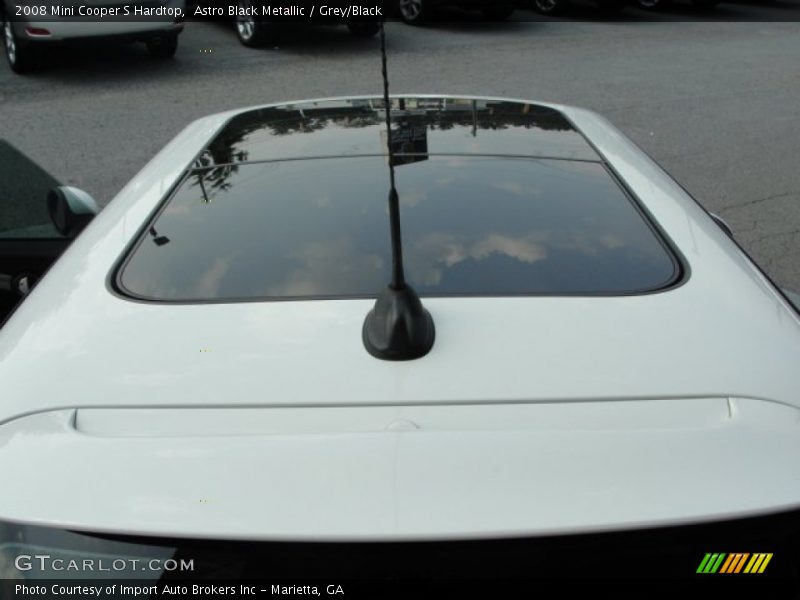 Astro Black Metallic / Grey/Black 2008 Mini Cooper S Hardtop