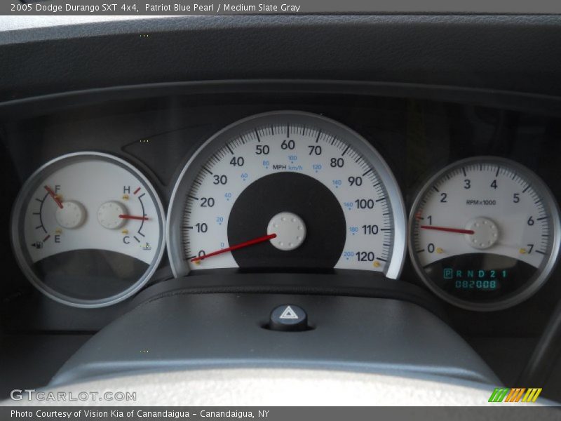 Patriot Blue Pearl / Medium Slate Gray 2005 Dodge Durango SXT 4x4