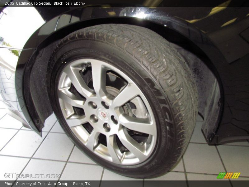 Black Ice / Ebony 2009 Cadillac CTS Sedan
