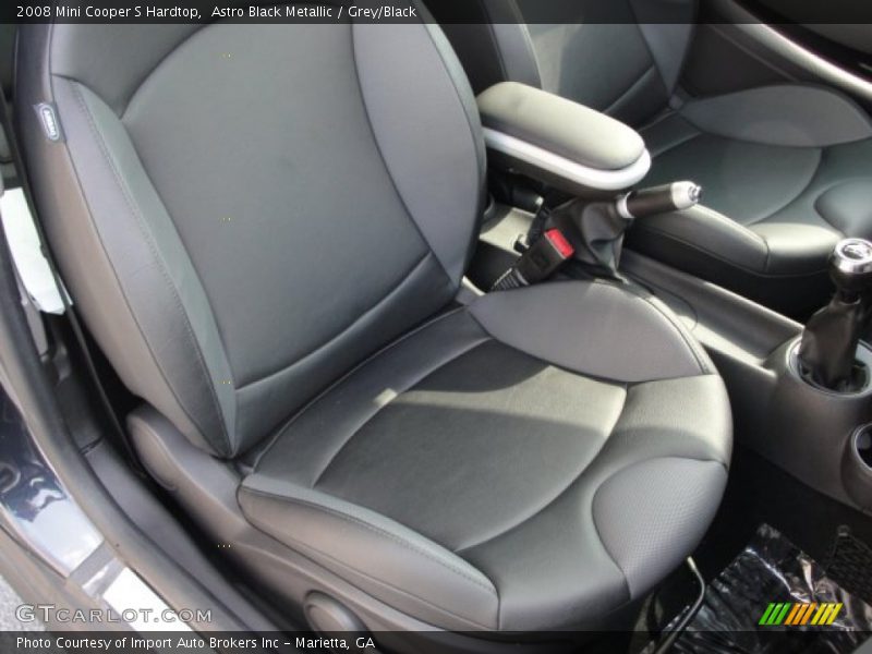 Astro Black Metallic / Grey/Black 2008 Mini Cooper S Hardtop
