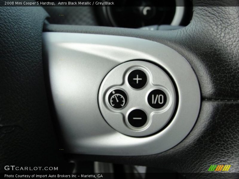 Astro Black Metallic / Grey/Black 2008 Mini Cooper S Hardtop