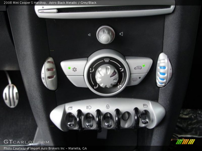 Astro Black Metallic / Grey/Black 2008 Mini Cooper S Hardtop