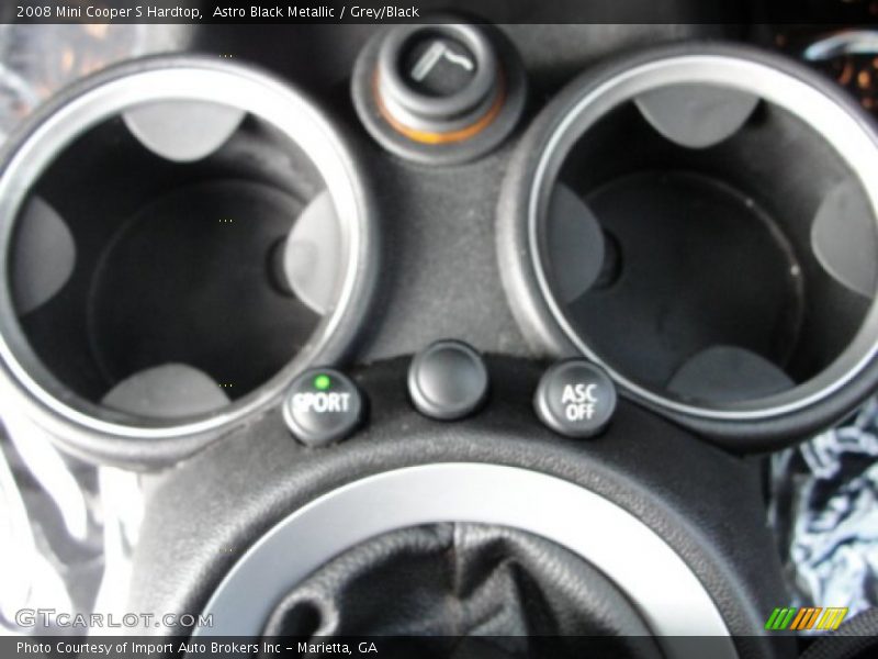 Astro Black Metallic / Grey/Black 2008 Mini Cooper S Hardtop