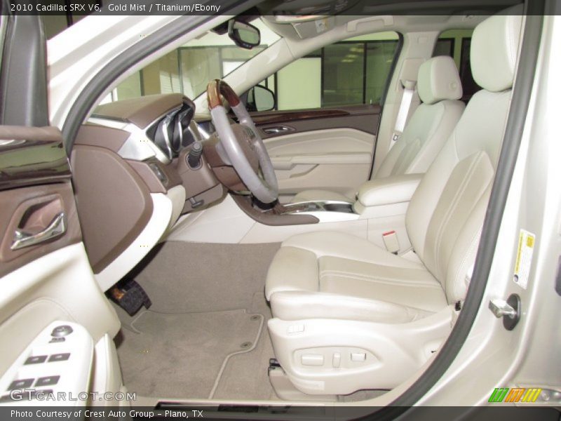 Gold Mist / Titanium/Ebony 2010 Cadillac SRX V6