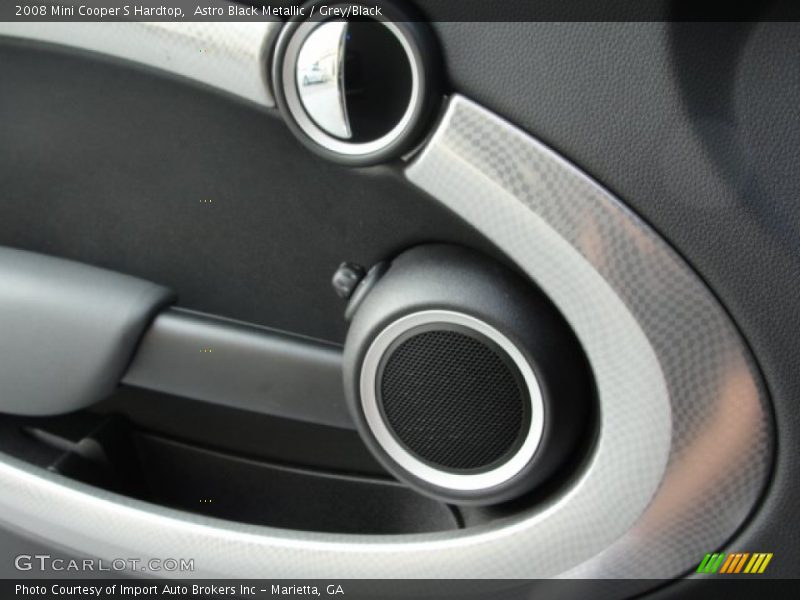 Astro Black Metallic / Grey/Black 2008 Mini Cooper S Hardtop