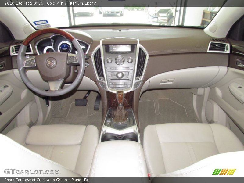 Gold Mist / Titanium/Ebony 2010 Cadillac SRX V6