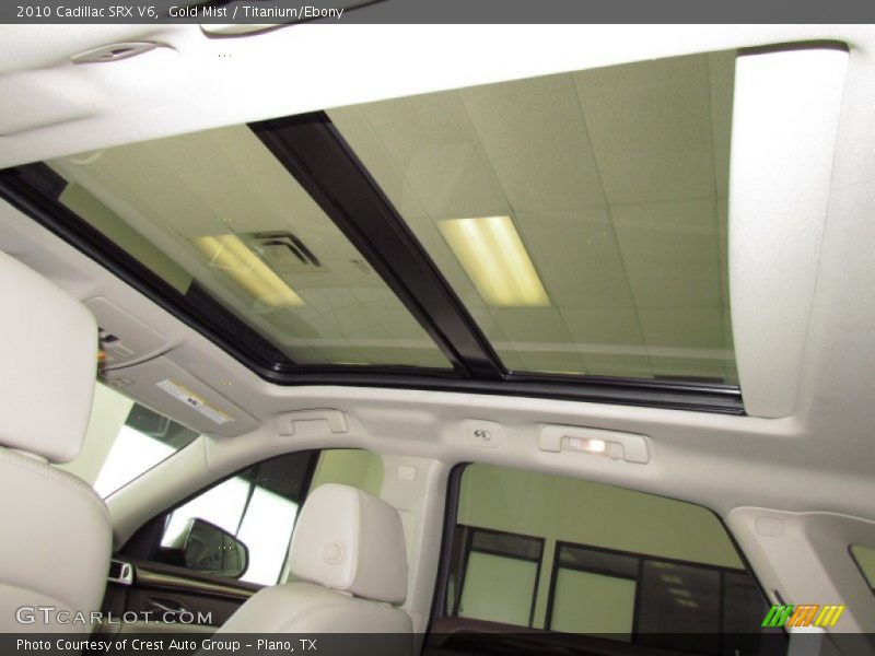 Gold Mist / Titanium/Ebony 2010 Cadillac SRX V6