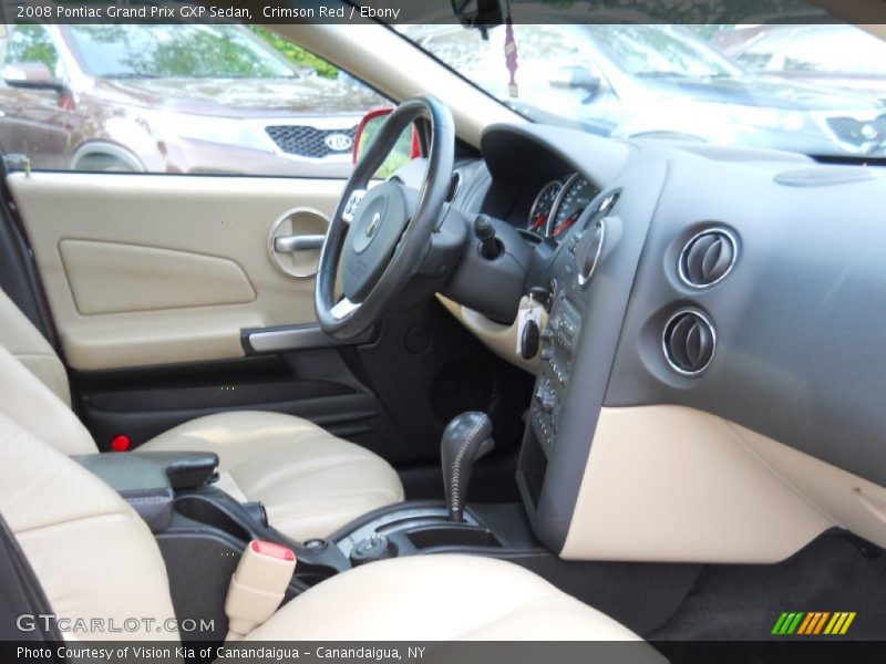 Crimson Red / Ebony 2008 Pontiac Grand Prix GXP Sedan